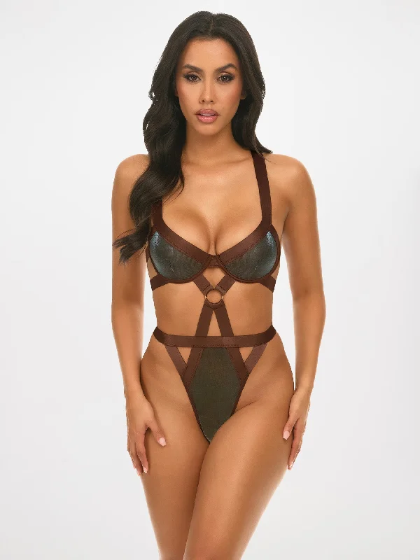 Jade Shine Teddy Bodysuit