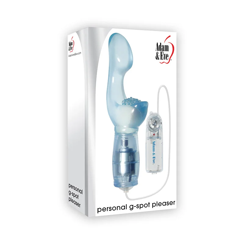 Adam & Eve Personal G-Spot Pleaser Remote-Controlled G-Spot Vibrator Blue