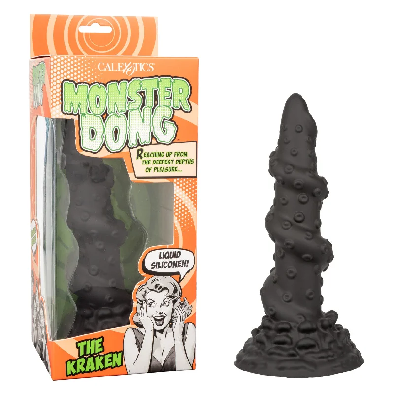 CalExotics Monster Dong The Kraken Silicone Dildo 8in