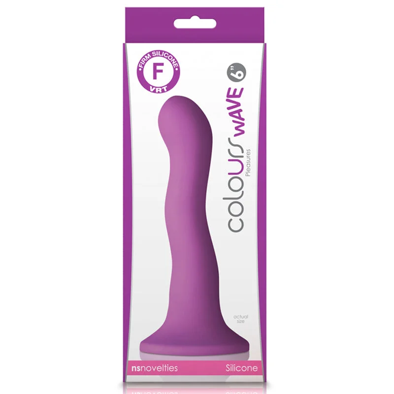 Colours - Wave - 6 Dildo - Purple