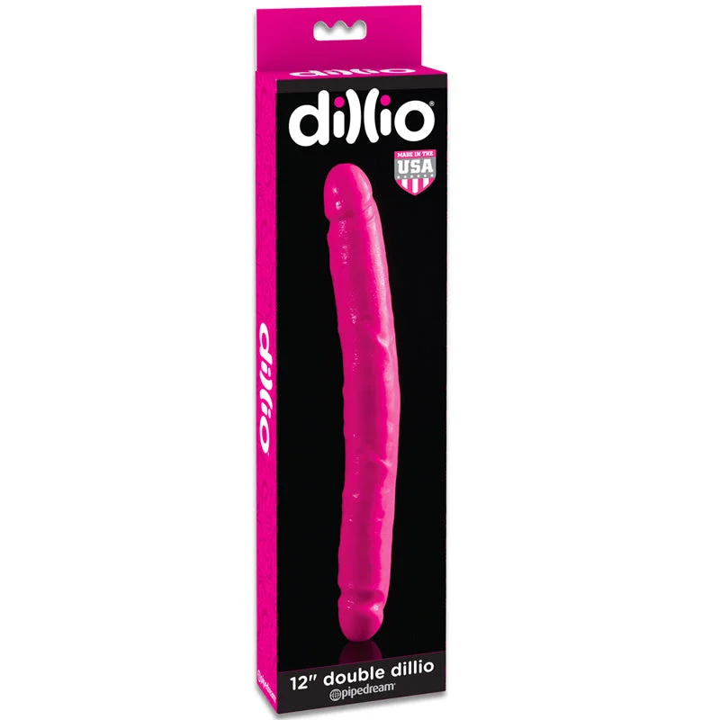 Dillio Double Dong 12  Pink