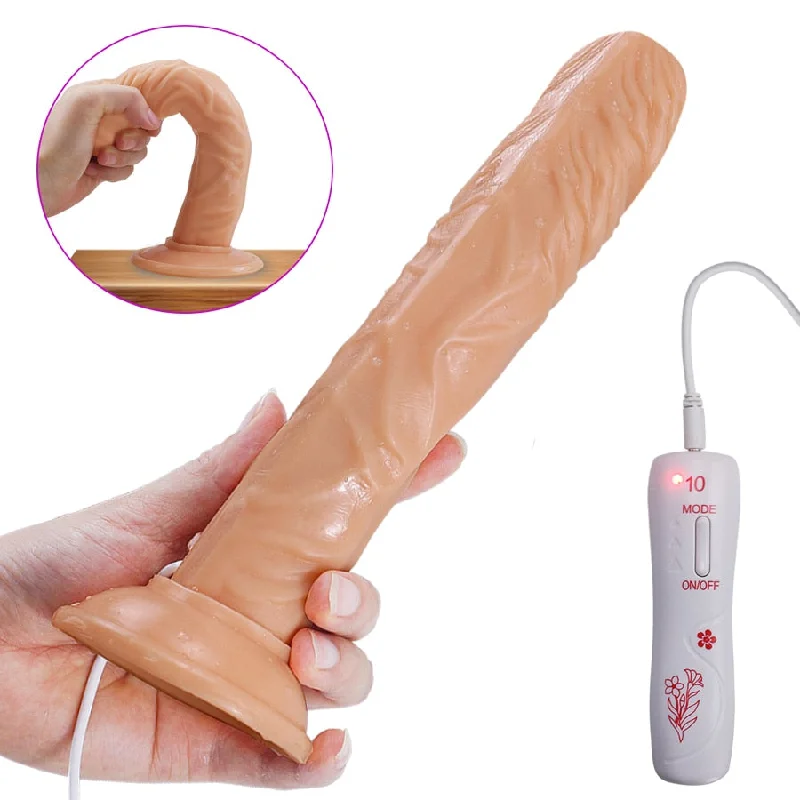 Double motor Realistic Dildo vibrator