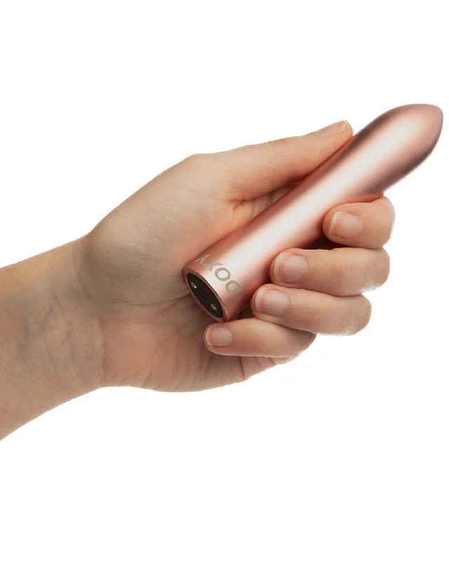 Doxy Ultra Powerful Whisper Quiet Bullet Vibrator - Rose Gold