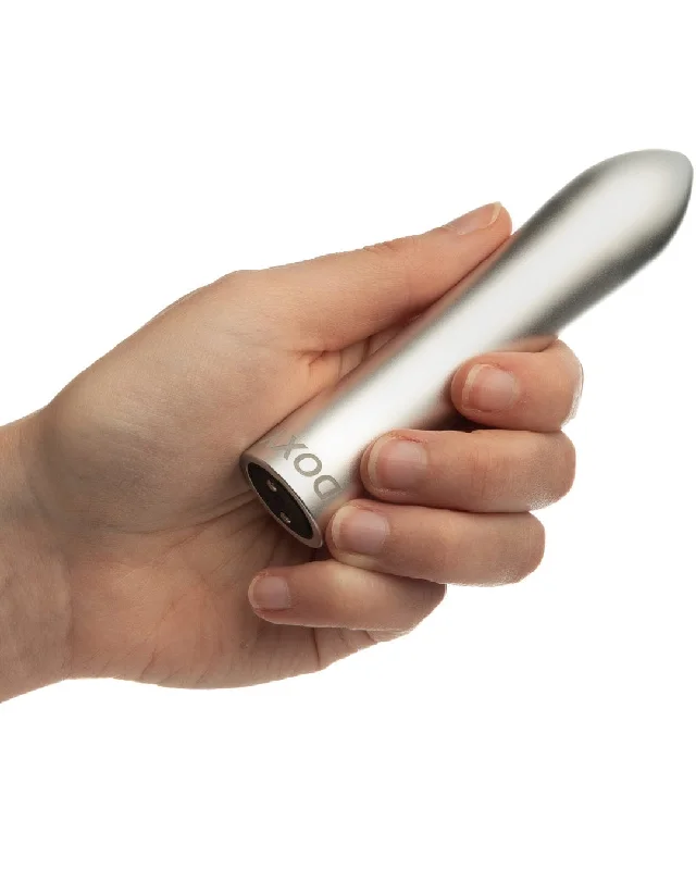 Doxy Ultra Powerful Whisper Quiet Bullet Vibrator - Silver