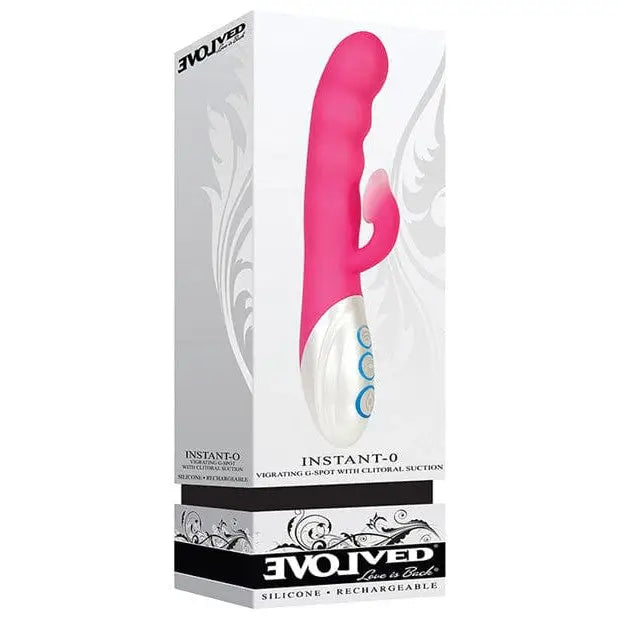 Evolved Instant O Rechargeable Rabbit with Suction Clit Stimulator