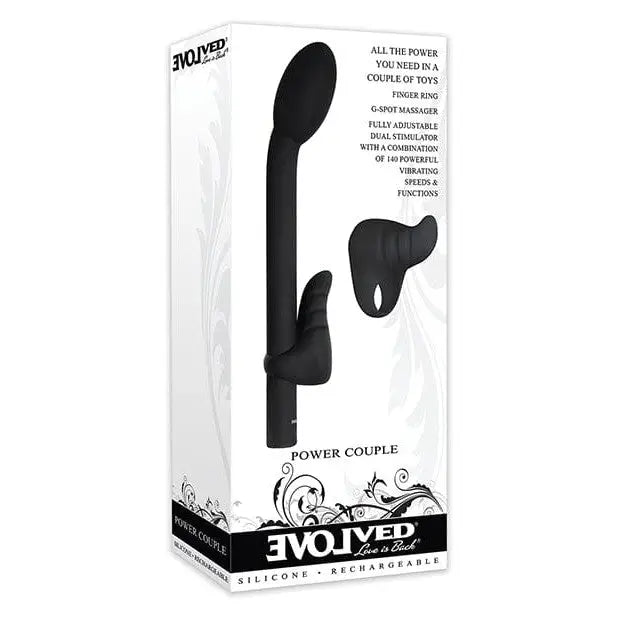 Evolved Power Couple Kit - G-Spot Vibrator and Finger Vibrator