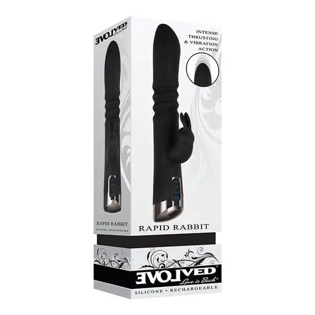 Evolved Rapid Rabbit Thrusting Vibrator with Dual Motors