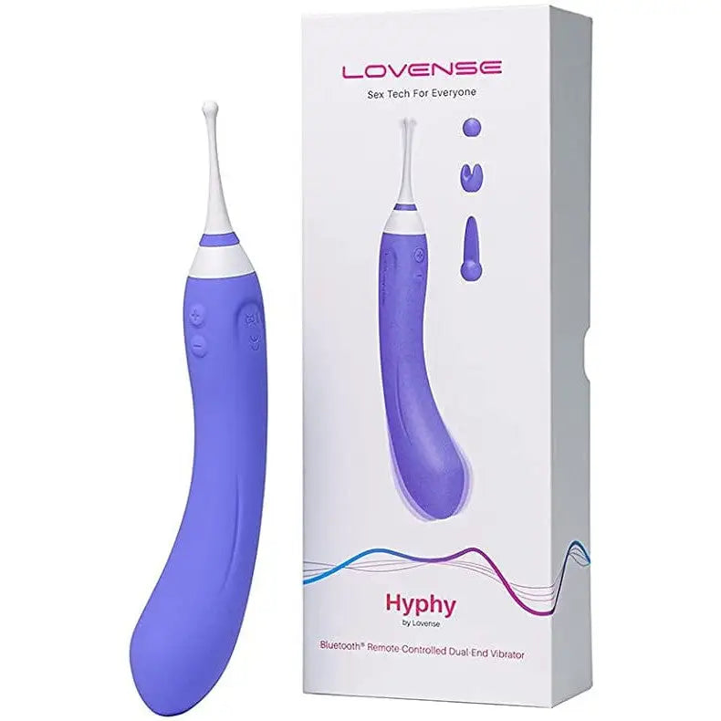 Lovense Hyphy Dual-End High-Frequency Vibrator for Fast Orgasms