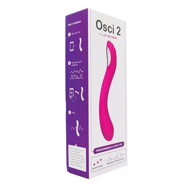 Lovense Osci 2 Rechargeable G Spot Vibrator with App Control