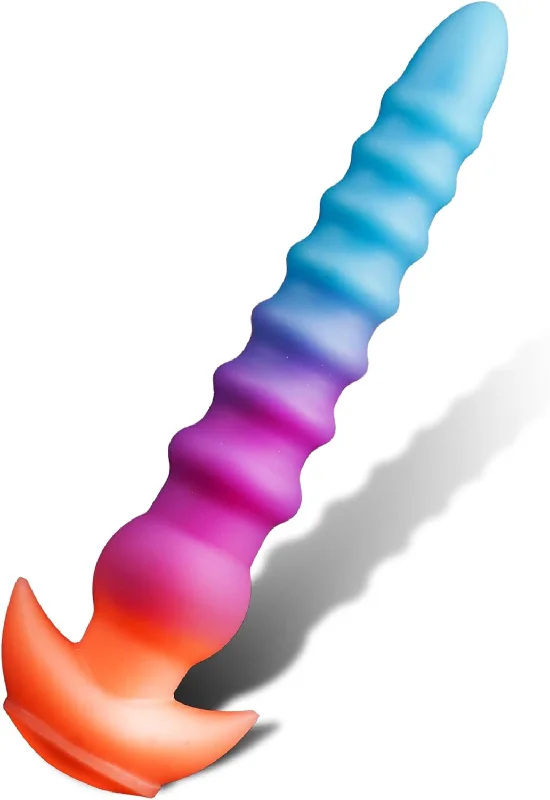 Rainbow Beads Anal Dildo Fantasy Dildo - Laphwing