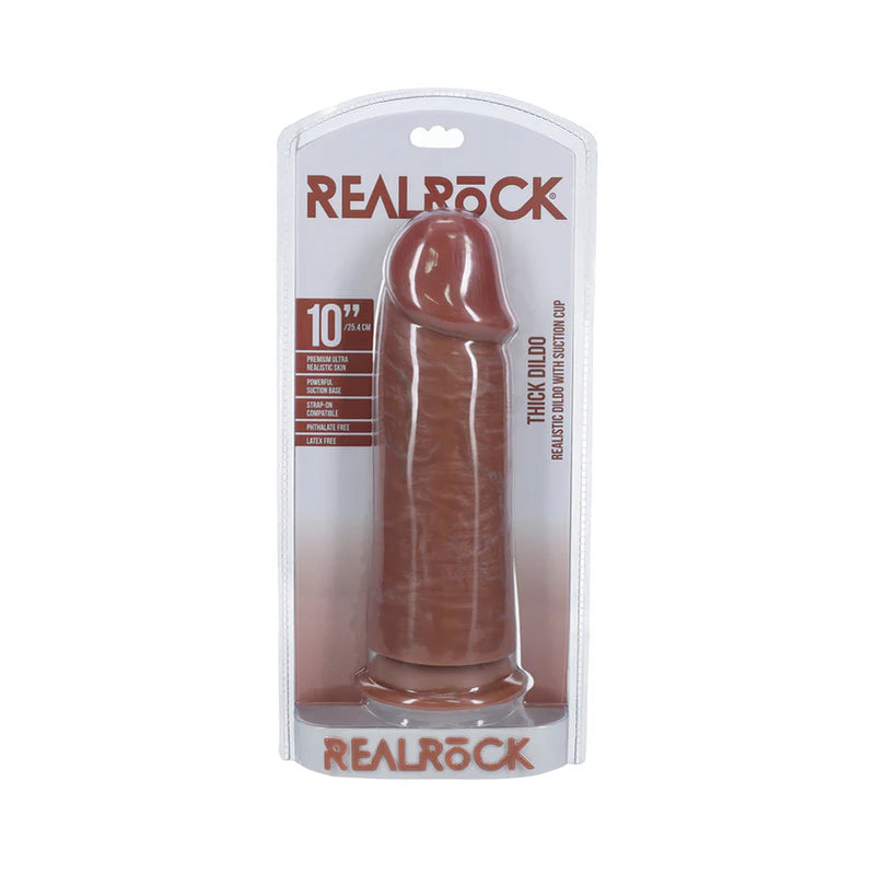 RealRock Ultra Realistic Skin Extra Thick No Balls 10in