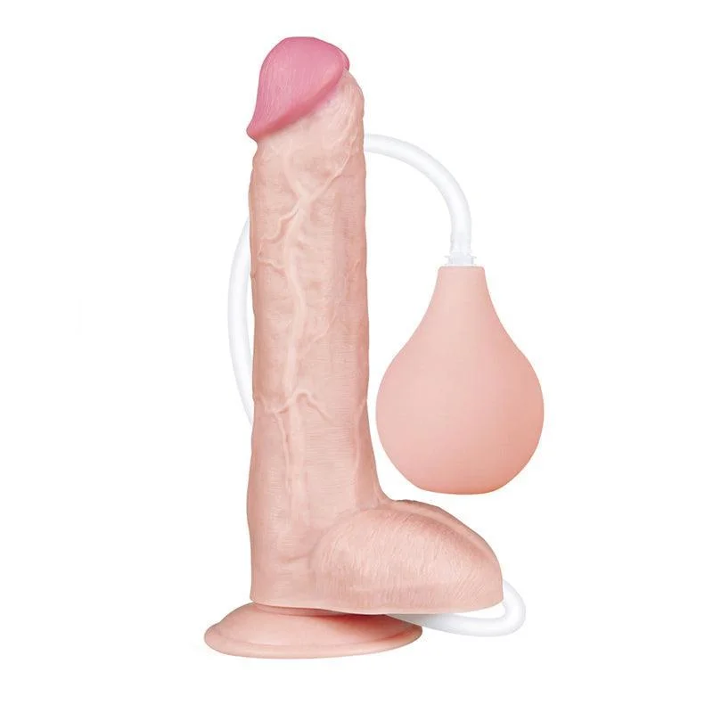 Suction Cup Squirting Dildo for Women