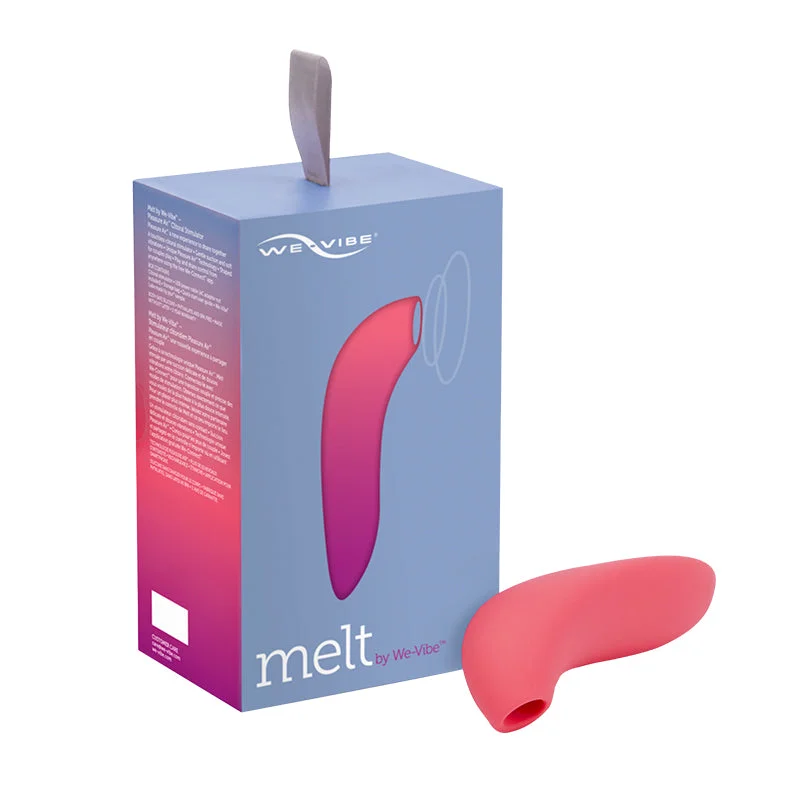 We-Vibe Melt Rechargeable Silicone Pleasure Air Clitoral Stimulator Pink