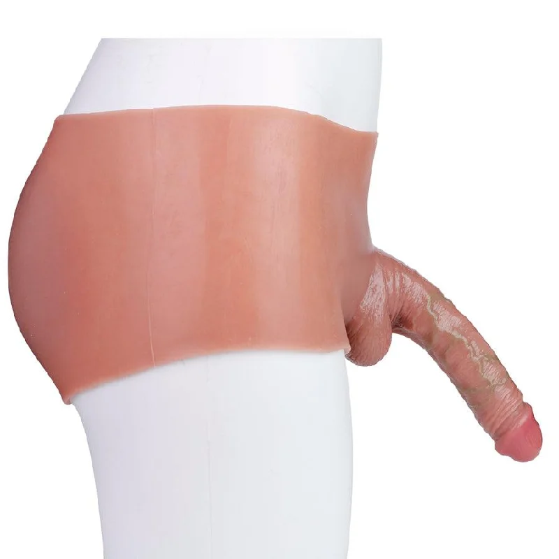 Wearable Silicone Hollow Strapon Dildo