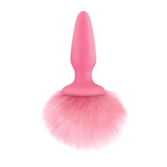 4-inch Ns Novelties Pink Anal Butt Plug with Bunny Tail