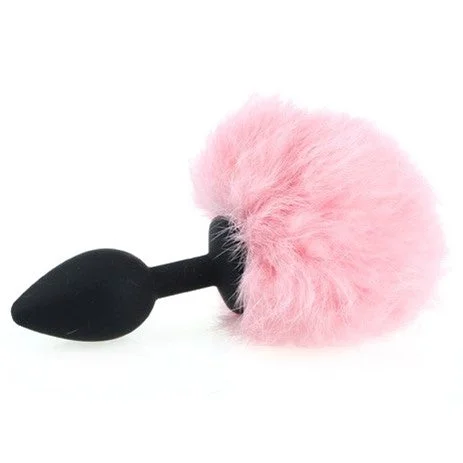 Pink Bunny Tail Bunny Tail Anal Plug