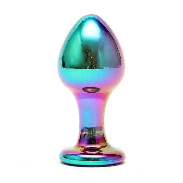 Rimba 3.75-inch Multi-coloured Glass Anal Plug