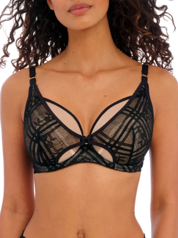 Fatale High Apex Bra - Noir