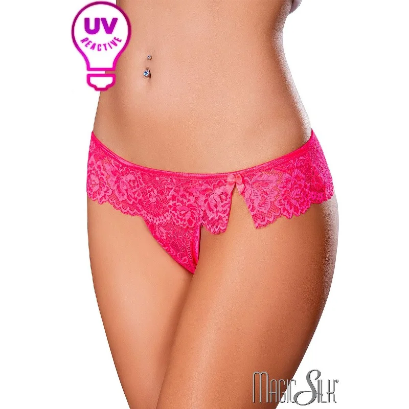 UV Lace Thong by Magic Silk